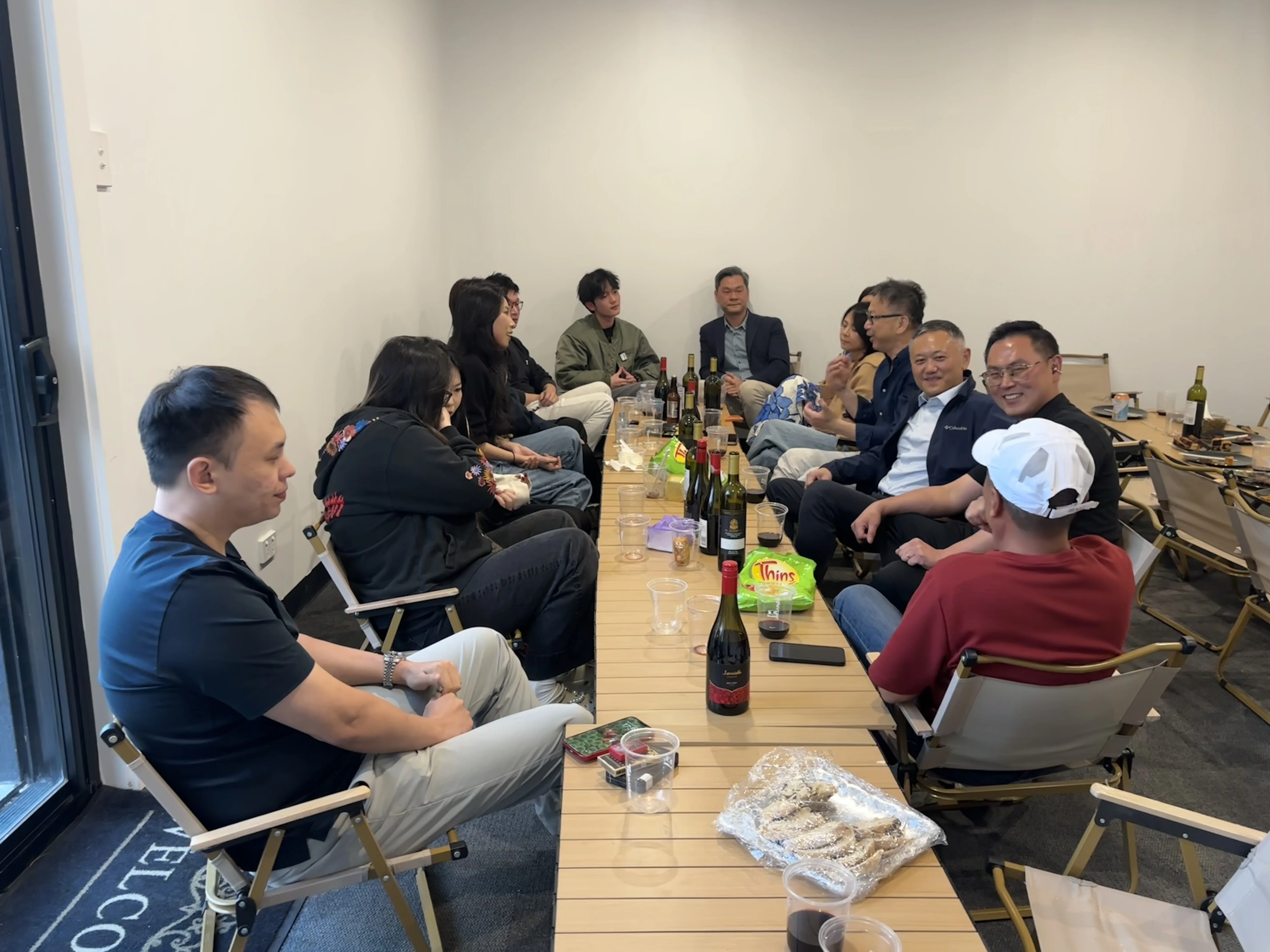 中秋国庆联谊交流现场